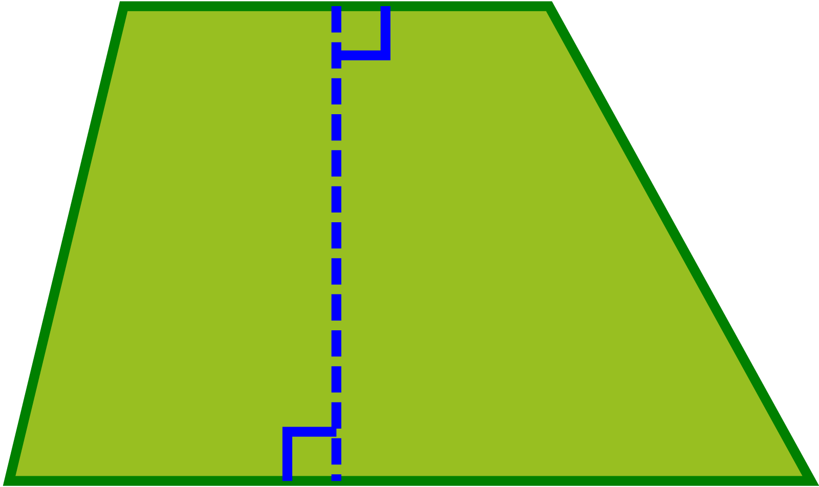 একটি ট্রাপিজিয়াম চিত্র